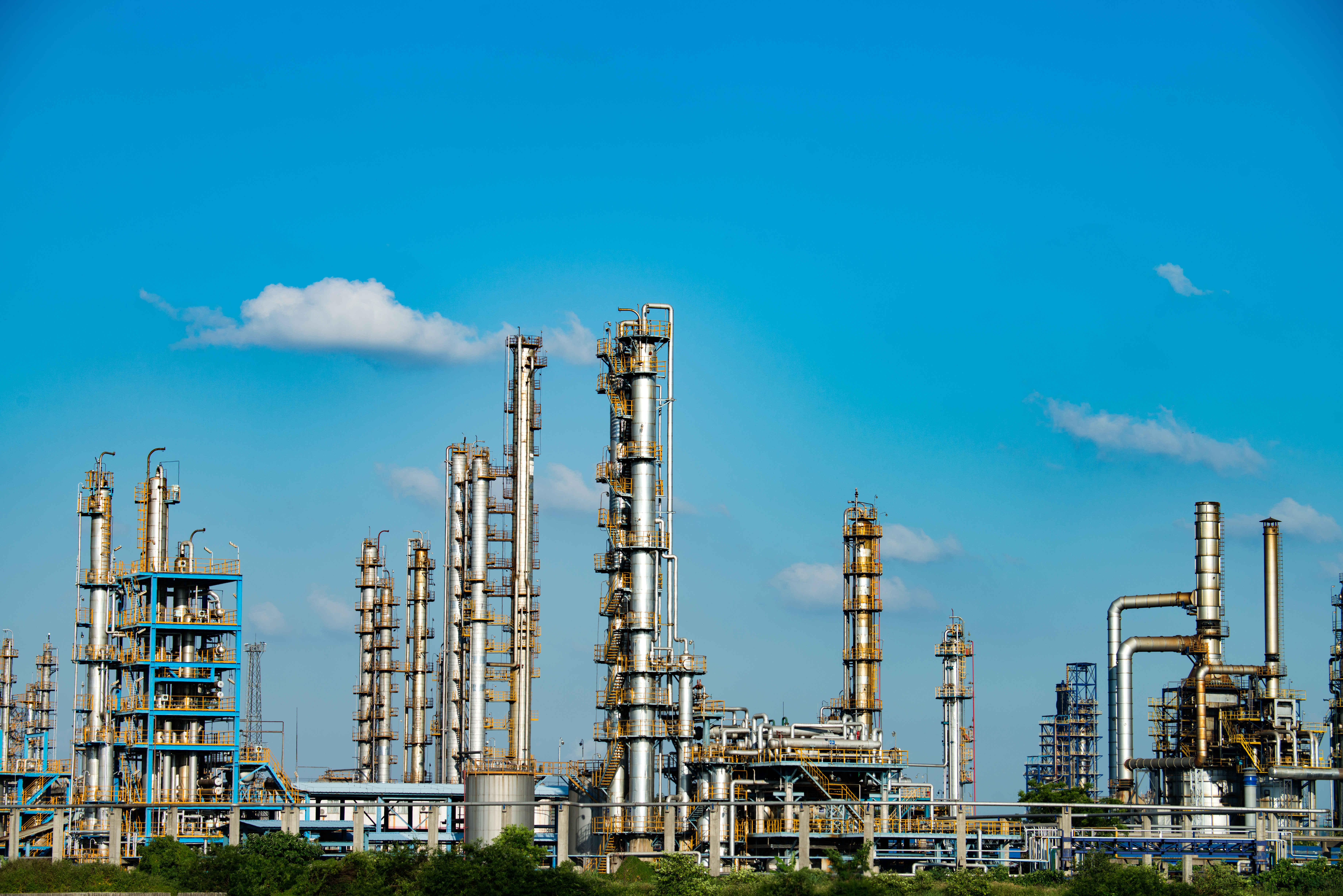Oil refineries